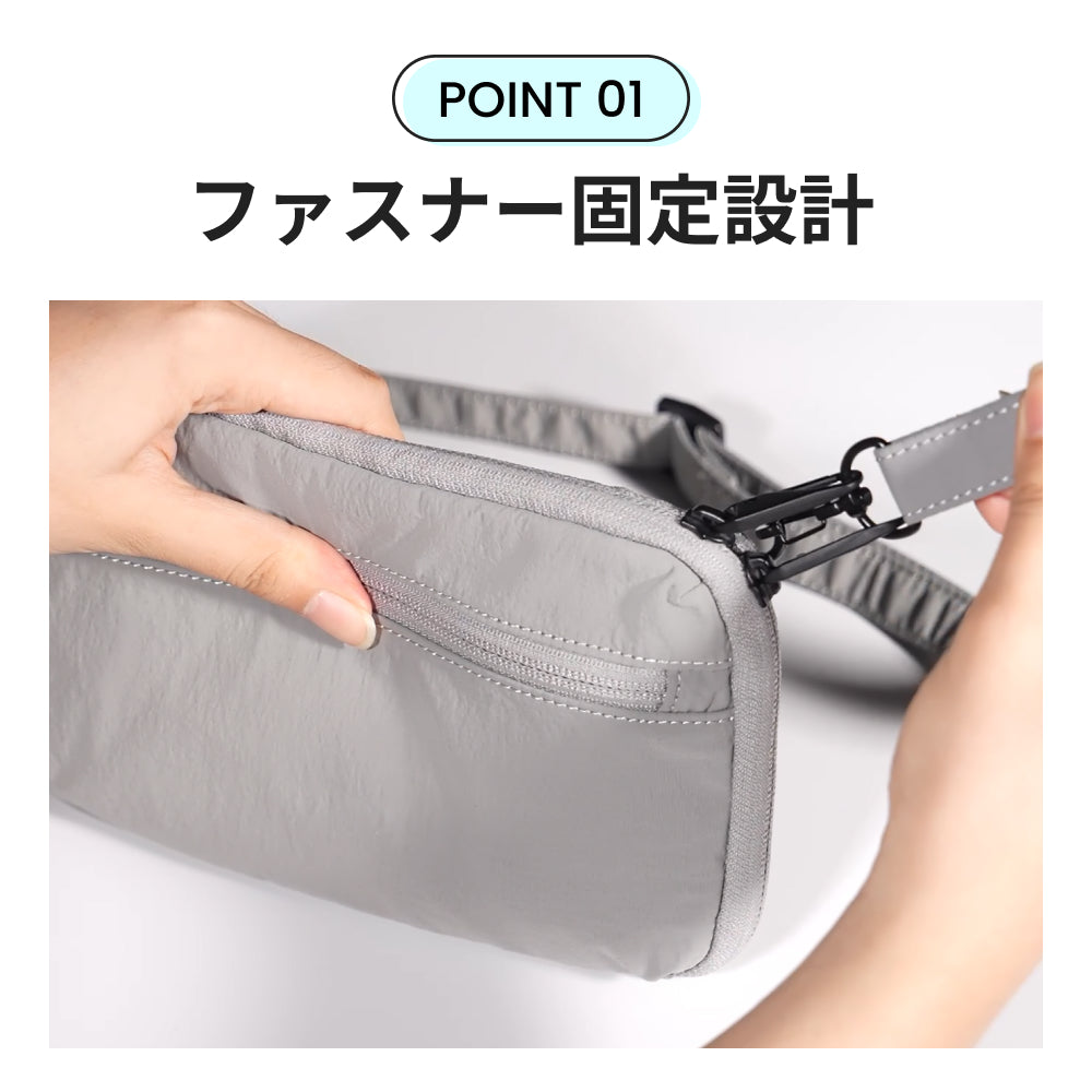 ★新発売★セキュリティポーチ 防犯 RFID スキミング防止 ショルダーバッグ 3層収納 パスポートケース 貴重品ポーチ トラベルウォレット 財布 貴重品 耐切創 スリ対策 YKKファスナー 旅行グッズ トラベル 海外旅行