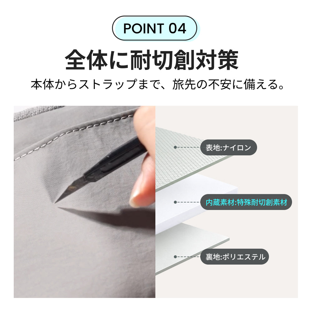 ★新発売★セキュリティポーチ 防犯 RFID スキミング防止 ショルダーバッグ 3層収納 パスポートケース 貴重品ポーチ トラベルウォレット 財布 貴重品 耐切創 スリ対策 YKKファスナー 旅行グッズ トラベル 海外旅行
