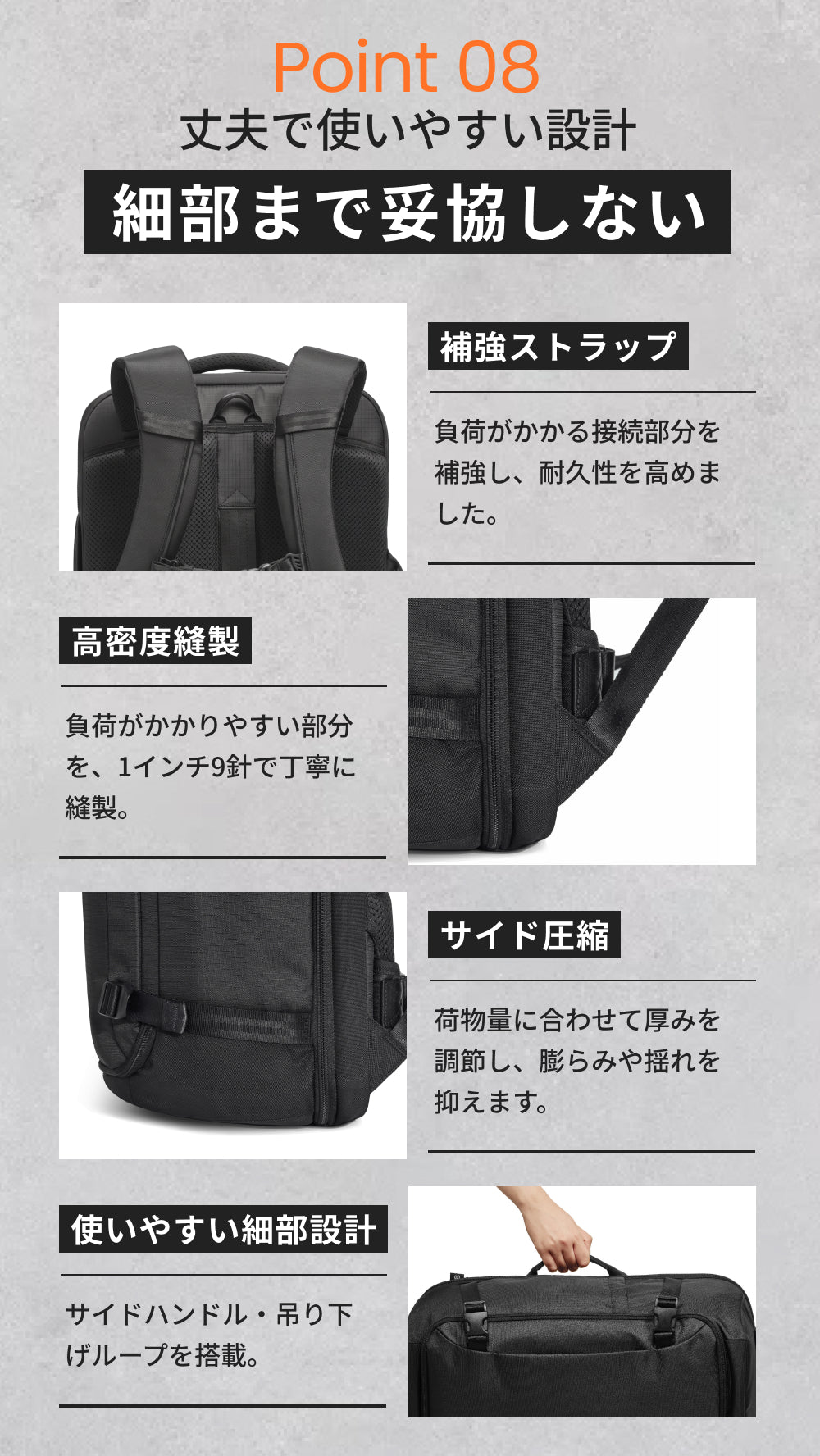 旅行 リュック 大容量 40L 機内持ち込み ビジネス バックパック【8月新発売!SA80PRO】 リュック 40L 旅行 出張 トラベル 防災 防犯バッグ ビジネス 大容量 2泊3日 A4 17インチ 防水 撥水 大きめ 4way スキミング防止 ノートPC リュックサック YKKファスナー 丈夫 バックパック 収納 通勤 メンズ レディース 1年保証