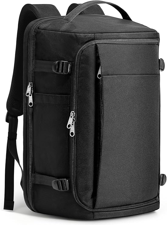 【SAMFOLK】トラベルリュック 40L|3way 防水 軽量 大容量 機内持ち込み対応 A4・17インチPC ビジネス・旅行バックパック 男女兼用