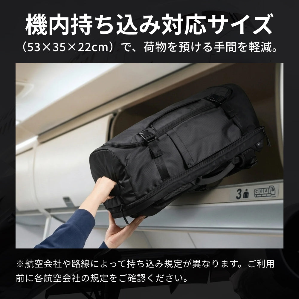 旅行 リュック 大容量 40L 機内持ち込み ビジネス バックパック【8月新発売!SA80PRO】 リュック 40L 旅行 出張 トラベル 防災 防犯バッグ ビジネス 大容量 2泊3日 A4 17インチ 防水 撥水 大きめ 4way スキミング防止 ノートPC リュックサック YKKファスナー 丈夫 バックパック 収納 通勤 メンズ レディース 1年保証