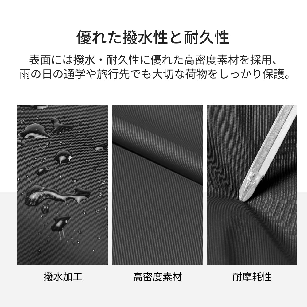 【SAMFOLK】トラベルリュック レディース 20L|撥水 軽量 機内持ち込み 1泊2日 2泊3日 17インチPC対応 大容量 防水 おしゃれ 通勤 通学 修学旅行