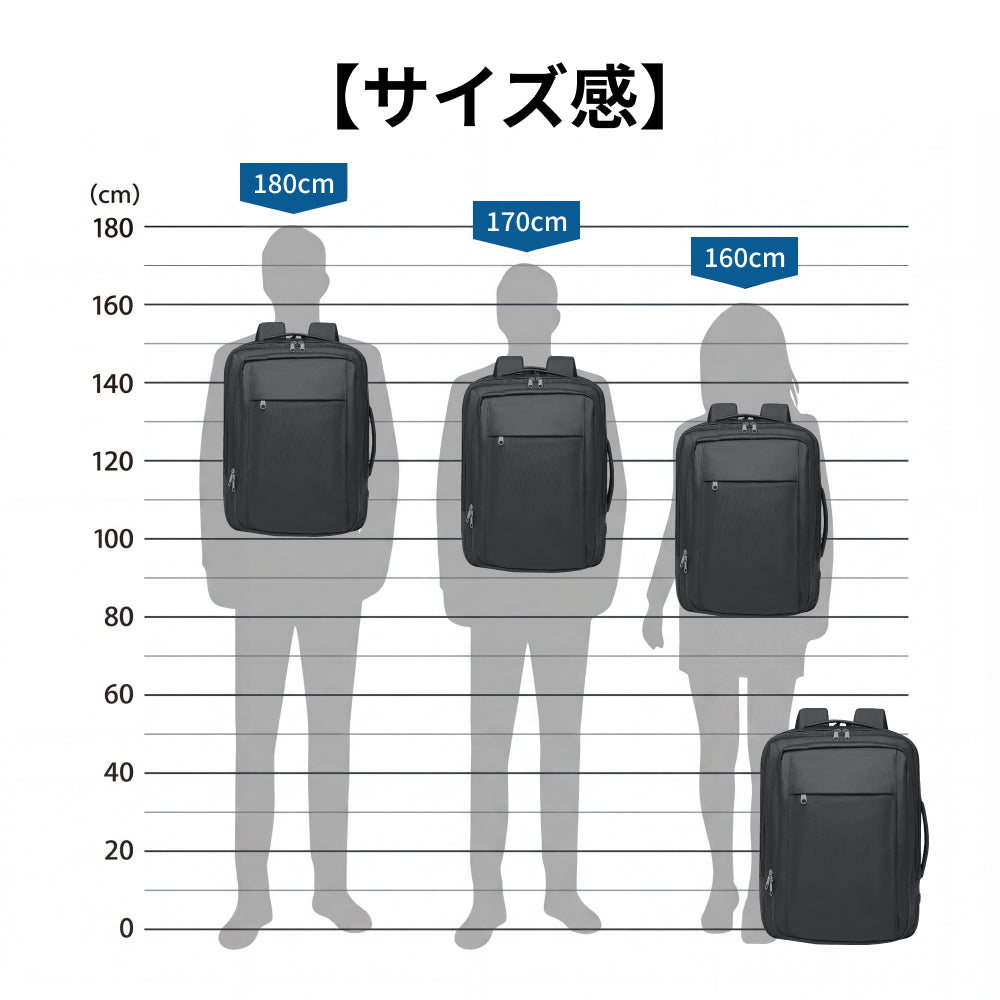 ビジネスリュック リュック メンズ ビジネスバック 大容量 20L 30L拡張機能 リュックサック SAMFOLK 防水 通勤 ビジネスバッグ 4WAY 多機能ポケット 17インチPC パソコン 耐久 耐衝撃 旅行 出張 通学  男女兼用 通学 通勤 修学 ギフト 父の日